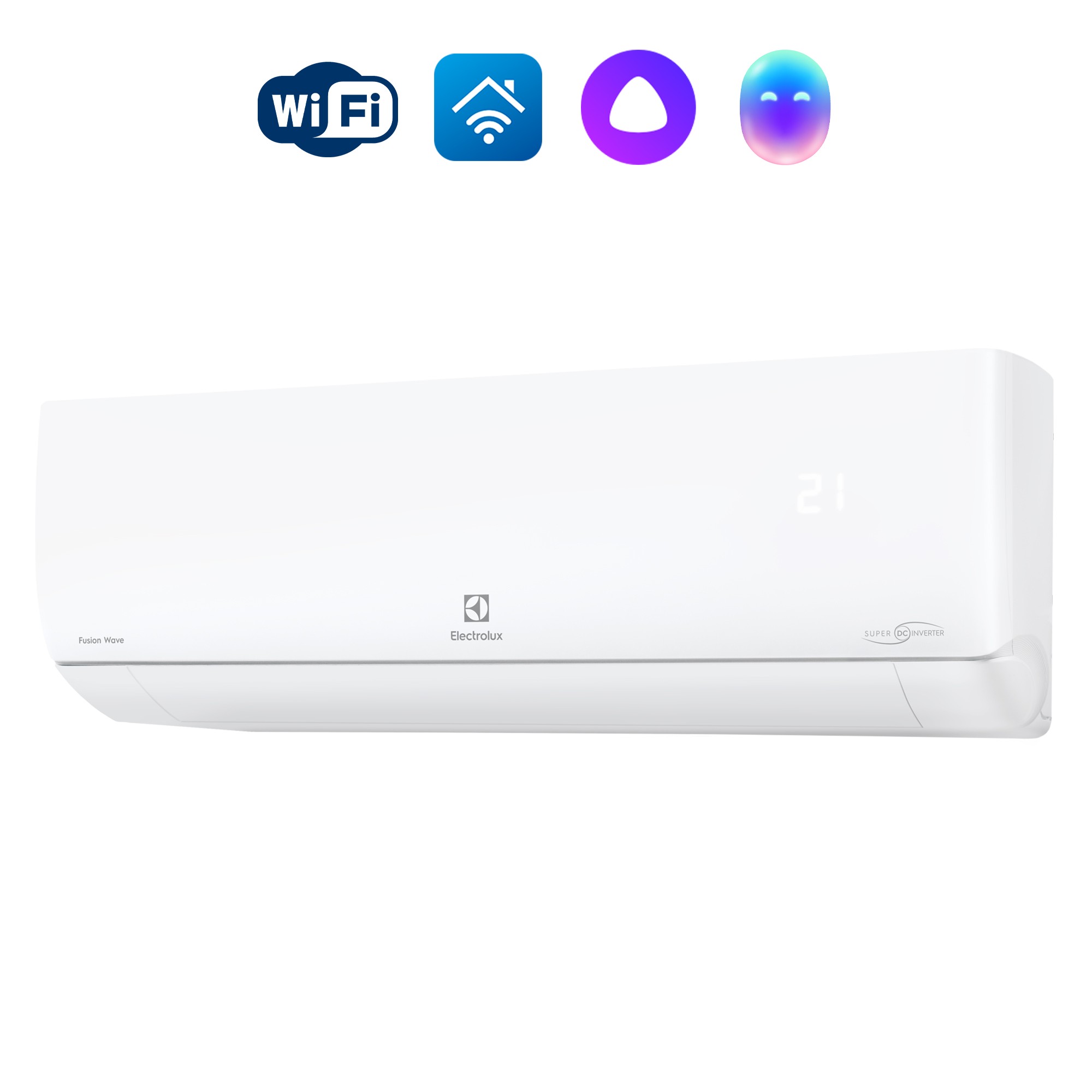Сплит-система инверторного типа Electrolux Fusion Wave Super DC EACS/I-18HFW/N8 комплект